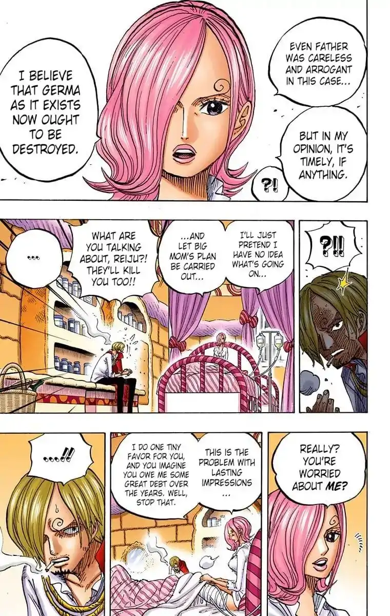 One Piece - Digital Colored Comics Chapter 852 9